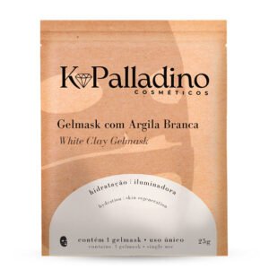 Máscara Facial com Argila Branca Orgânica